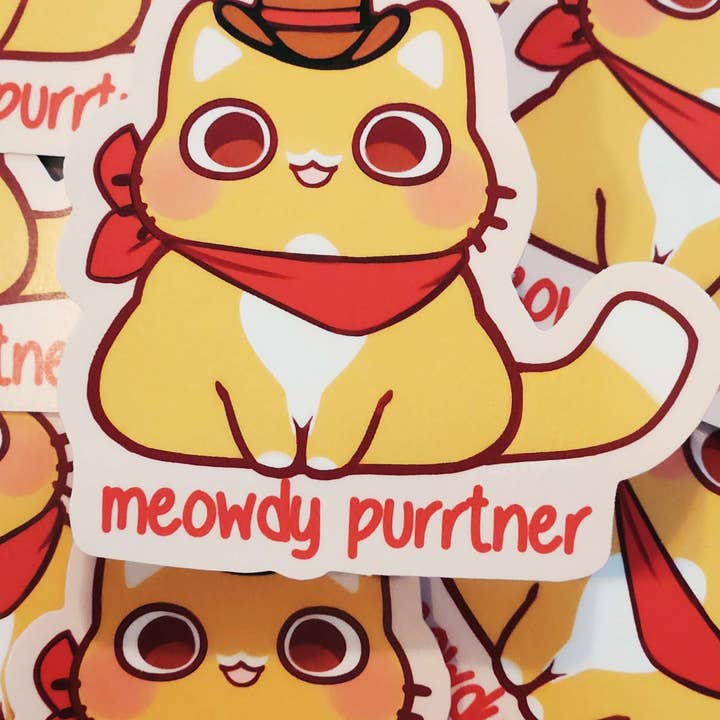Lizbie Cafe - Wholesale Sticker - Meowdy Sticker1