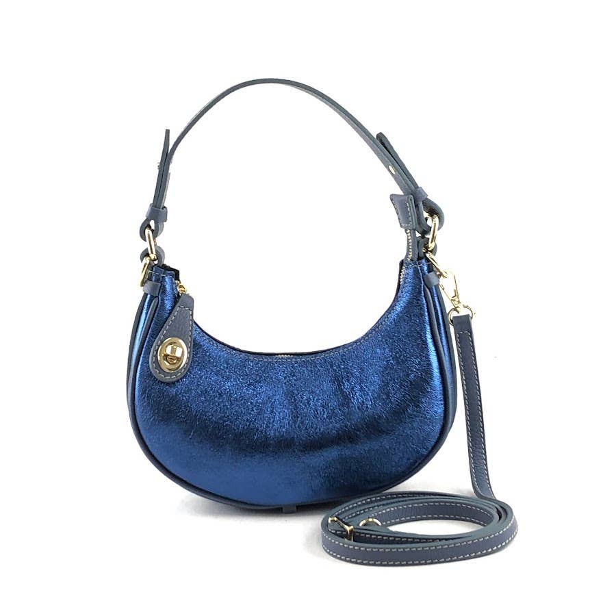 MILANO AMOUR - Wholesale Crossbody Bag - Women's - HOBO EMERY LAMINATO BICOLOR MATCH DOLLARO CROSSBODY BAG 1