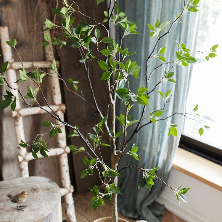 Rustic Reach - Wholesale Artificial Plant - Artificial Green Leaf Tree6