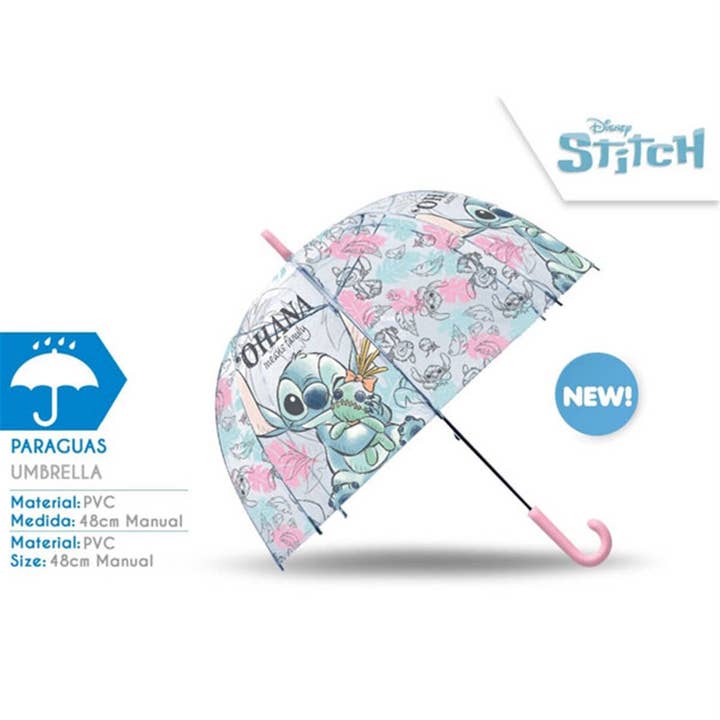 TSJJ - Wholesale Umbrella - Unisex - Transparent Umbrella 46 Cm Manual Stitch