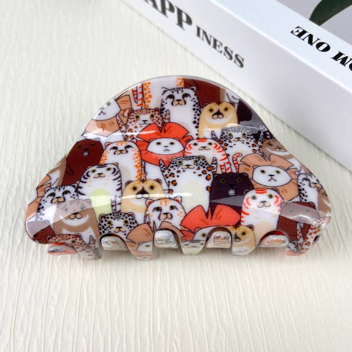 mildstyles - Wholesale Hair Clip - Women's - Cute Cartoon Cat Hair Claw Clip3