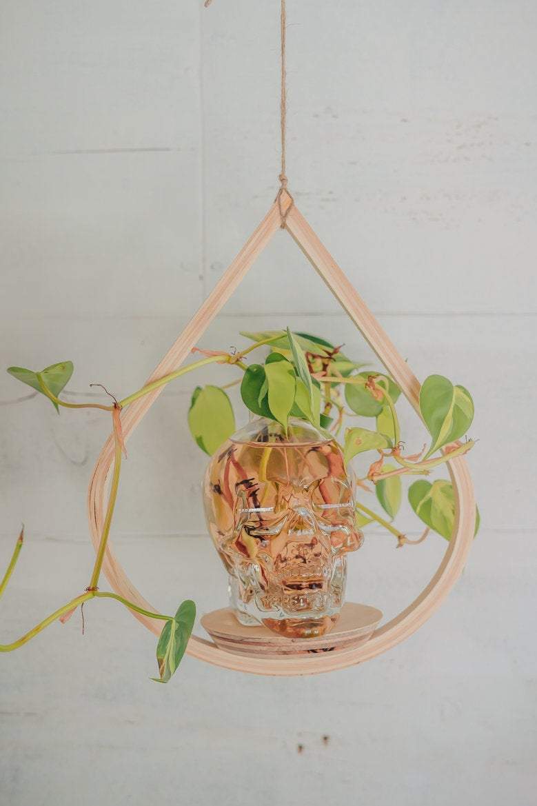 Horsemen Co. – wholesale Hanging planter – Single Tear Drop Hanging Planter4