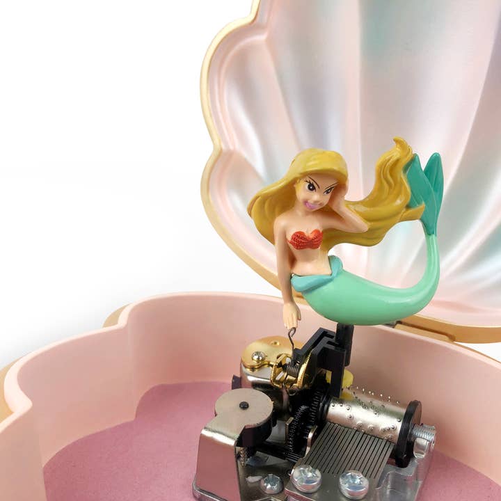 TROUSSELIER SAS – wholesale Jewelry box/organiser – Kids – Mermaid Collector Jewelry Box in Shell