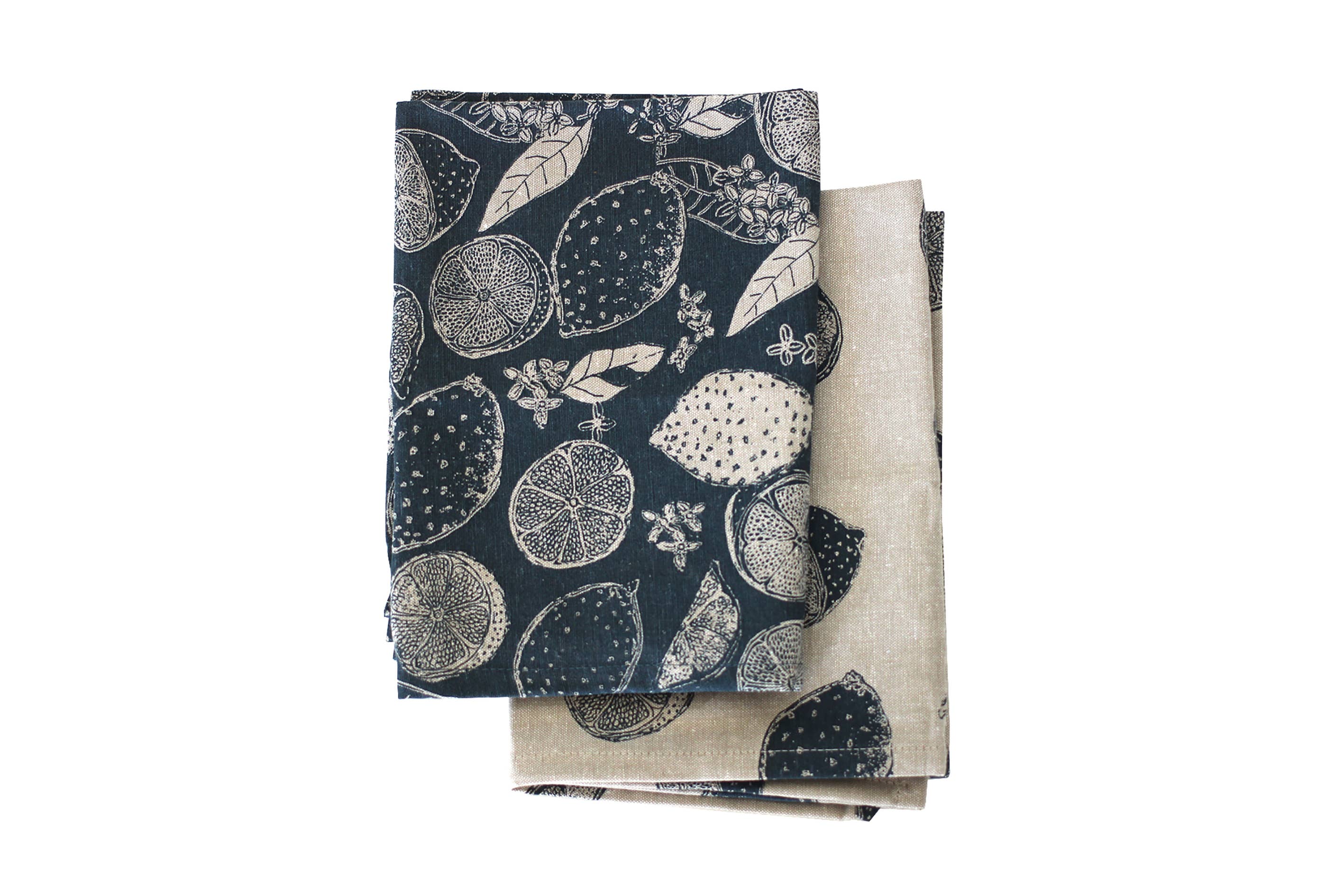 Raine & Humble - Wholesale Tea Towel - Marmalade Tea Towel set of 2 Dark Blue1