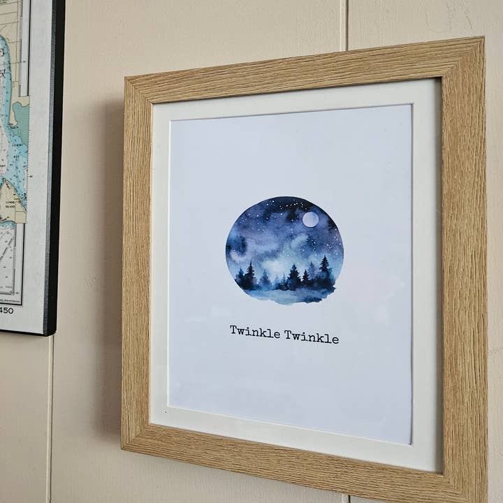 Witty Words - Cards and Wall Art - Wholesale Picture Frame - 4 in 1 Gnome & DIY Display with Storage - Frame Set13