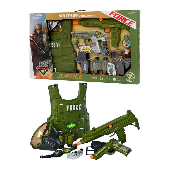 Cap Zone - Wholesale Toy Set - Kids - Special Force Military Boys Role-Play Toy Set