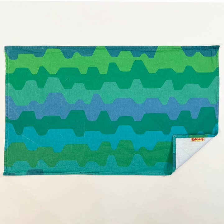 Cotton Kitchen Towel - Static Wave for wholesale by Calabaza Textiles & Homewares