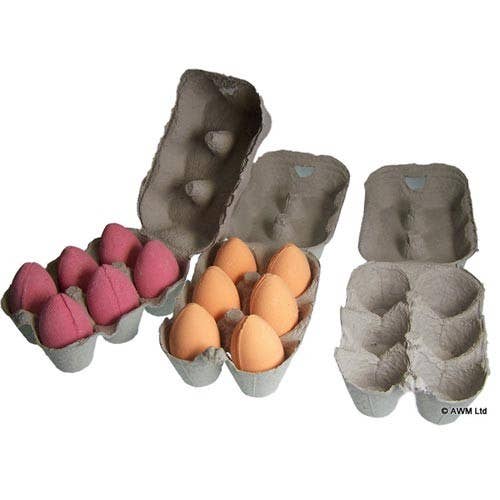 Ancient Wisdom – wholesale Bath bomb/fizz – Half Dozen Egg Box - For Gift Packs (empty)0