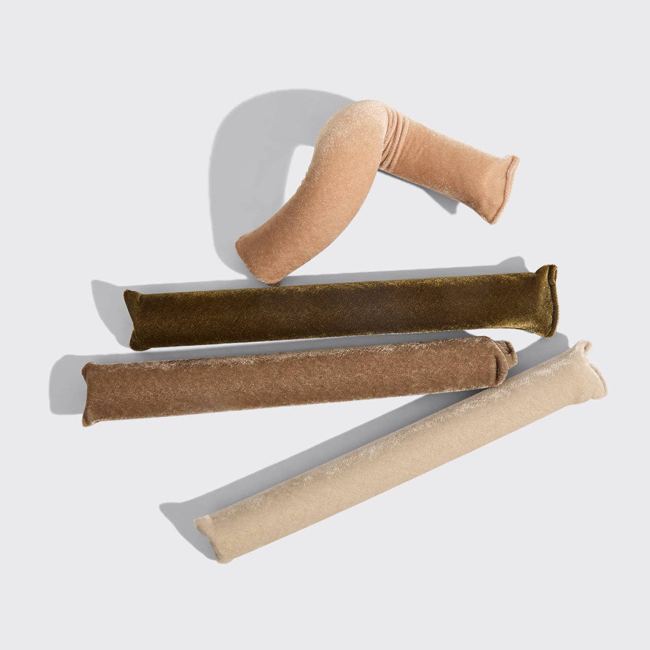 KITSCH - Wholesale Hair Curlers - Velvet XL Flexi Rods 4pc Set - Eucalyptus3