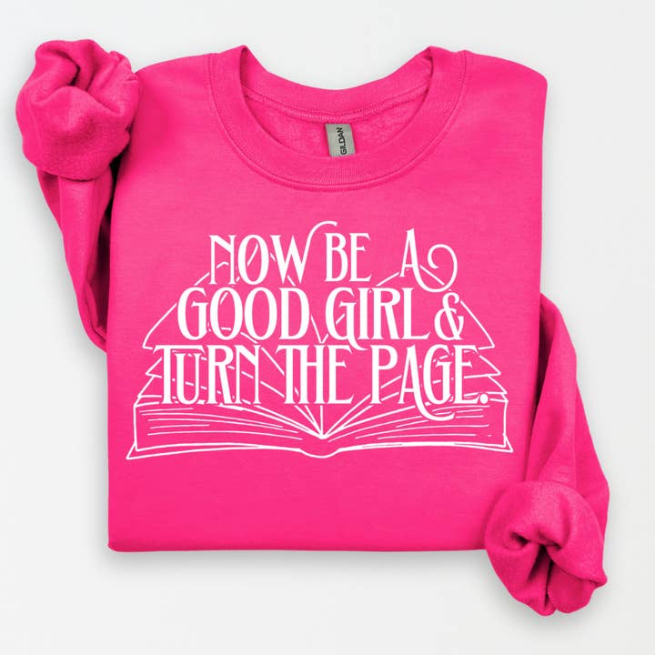 The Babe Co. - Venta al por mayor Sudadera estampada - Mujer - Sudadera de Mujer "Turn The Page Book"3
