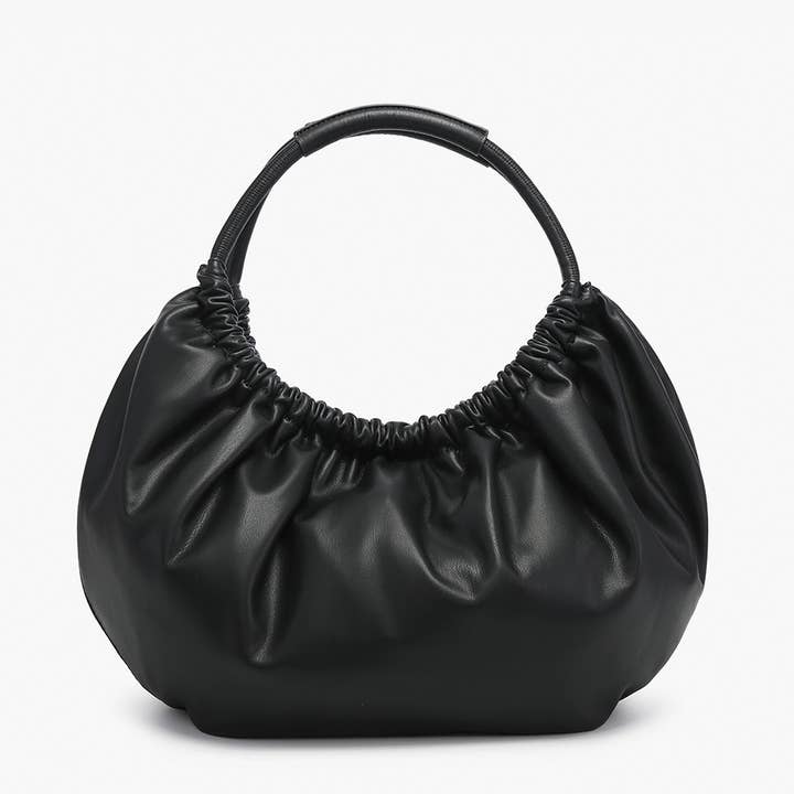 Jen & Co. - Wholesale Shoulder Bag - Women's - M2625 Lena Ruched Shoulder Bag w/ Round Handle