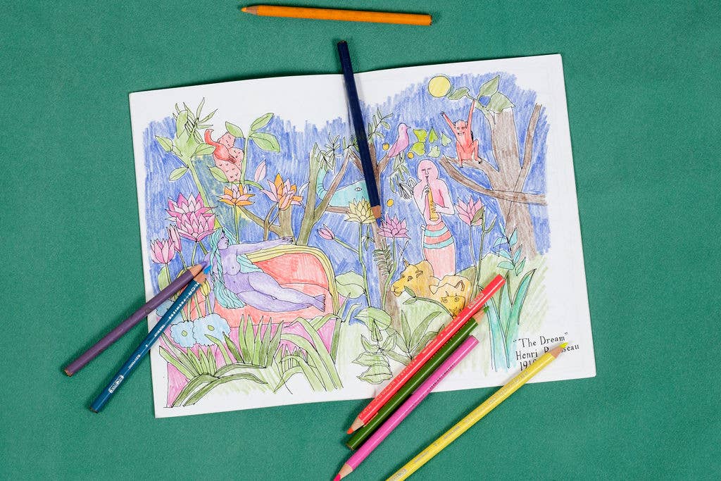 Maddie Stratton Studio - Wholesale Coloring & Activity Book - Adult - Art History Coloring Book4