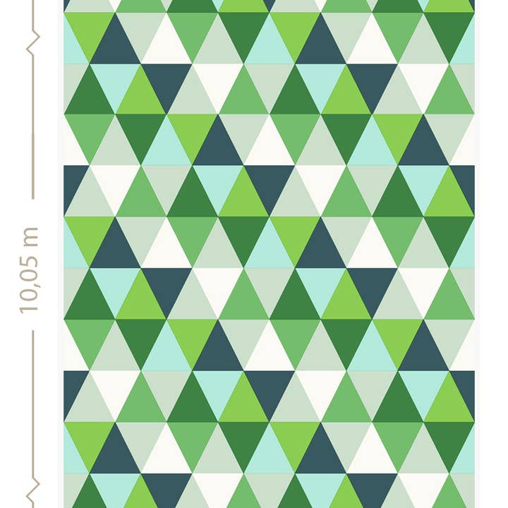 The Design Department b.v. - Wholesale Behangrol - Behang grafische driehoeken23