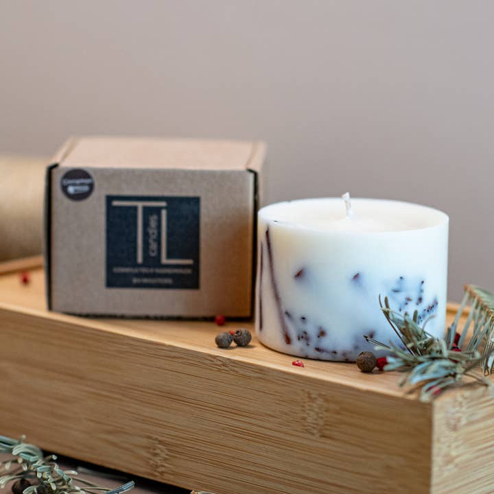 TLCandlesLatvia – wholesale Jar/filled candle – Soy Wax Candle with Cinnamon Scent0