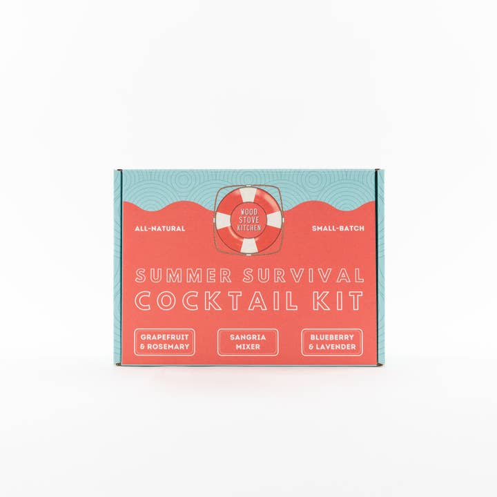 Wood Stove Kitchen - Wholesale Cocktail Mix/Syrup - Summer Survival Cocktail Kit - 3 Bottles1