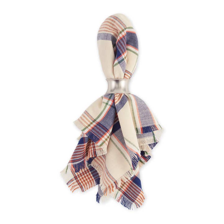 Lake House Plaid Napkin for wholesale by Design Imports