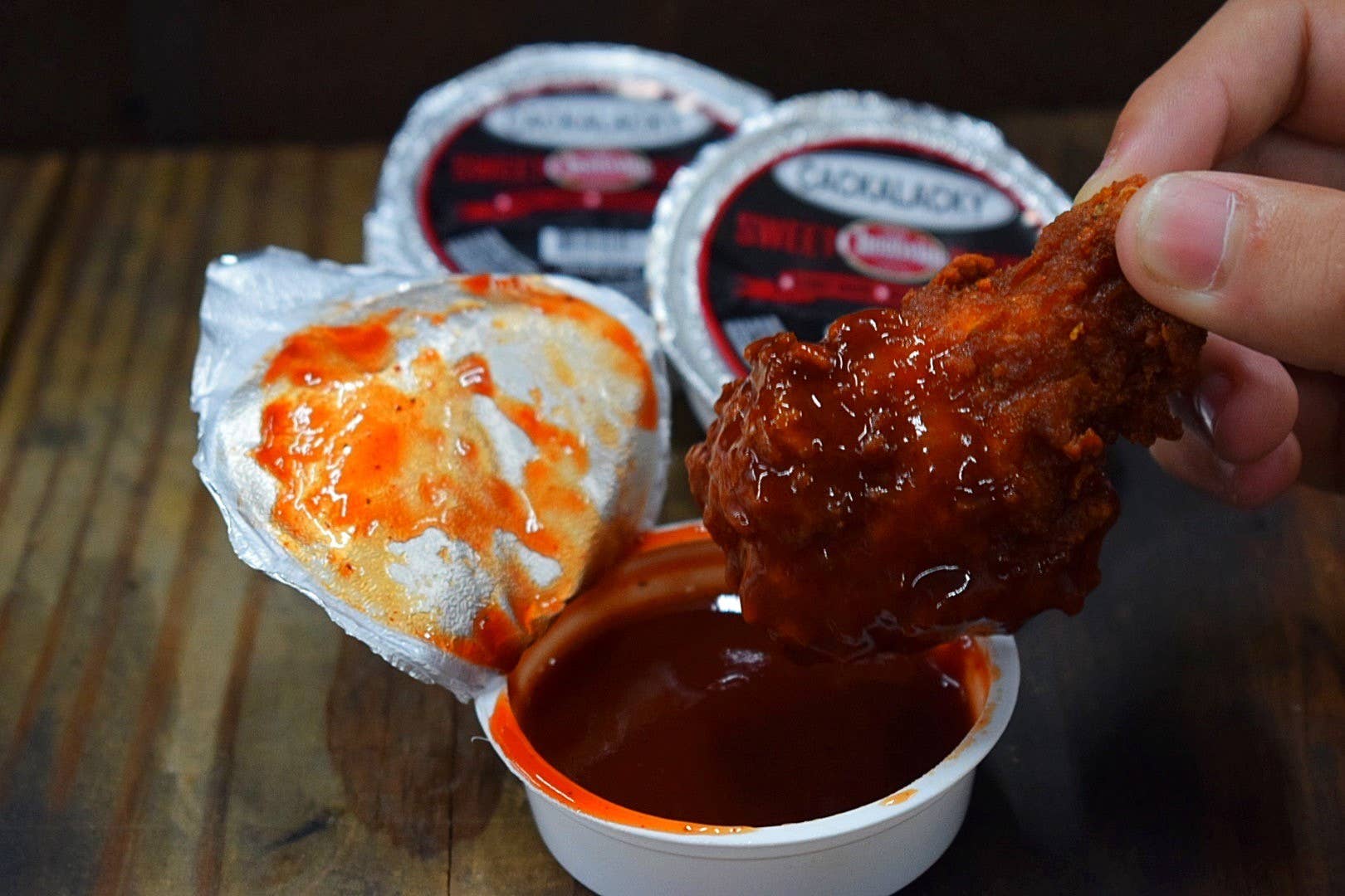Cackalacky® - Wholesale Sauce - Cackalacky® Cheerwine® Sweet Sauce 1.5oz Dipping Cups3