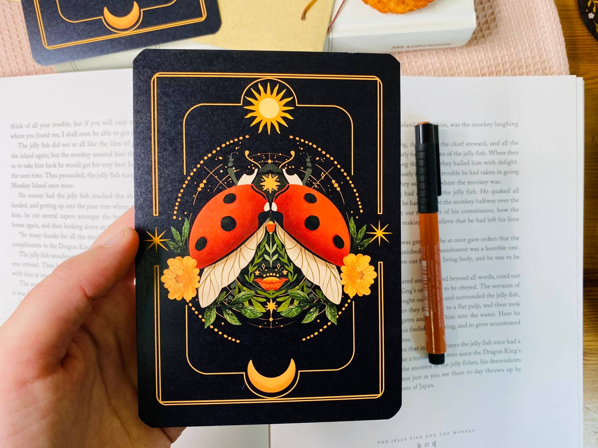 Split Moon Studios - Wholesale Art Print - A Set of Insect Art Prints - A6 Post Card Size - Artprint1