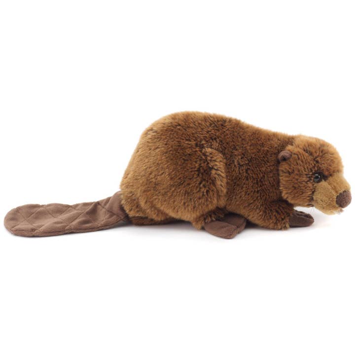 Uni Toys - Wholesale Stuffed/Plush Toy - Kids & Baby - Beaver - 29 cm (length) - cuddly/plush toy1