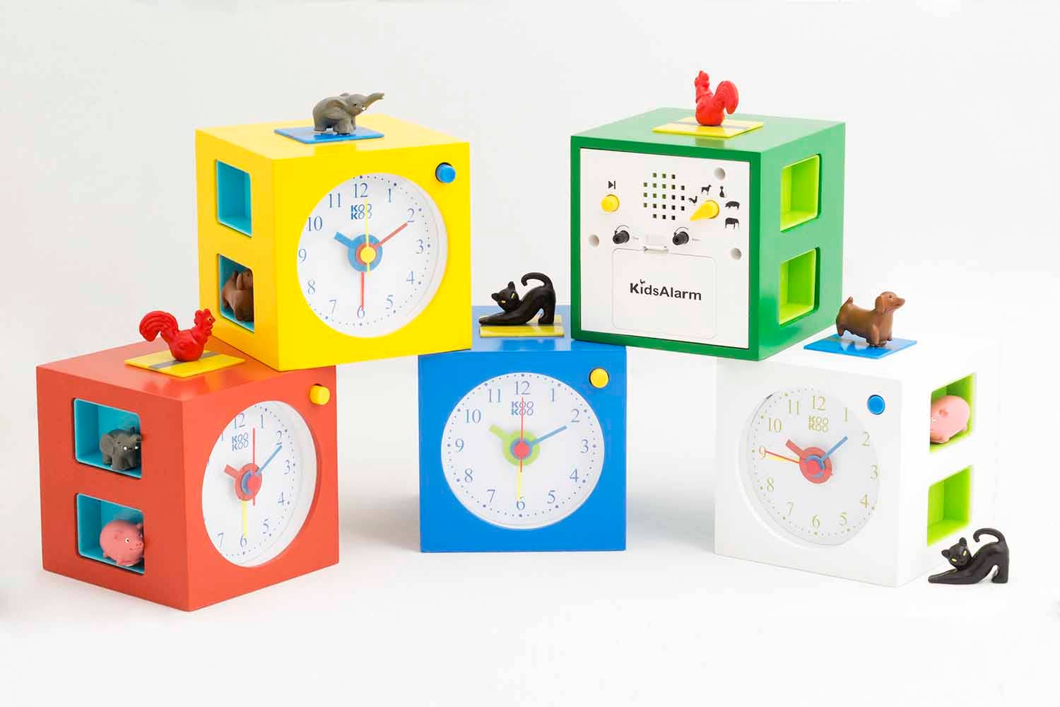 KooKoo GmbH - Wholesale Alarm Clock - KOOKOO KidsAlarm (red, blue, green, yellow, white)4