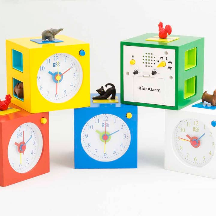 KooKoo GmbH - Wholesale Alarm Clock - KOOKOO KidsAlarm (red, blue, green, yellow, white)4