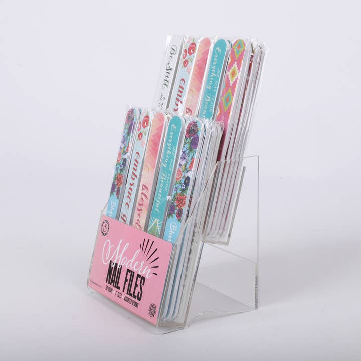 Swanson Christian Products - Wholesale Nail File - Nail File Modern Assortment Display Pk502