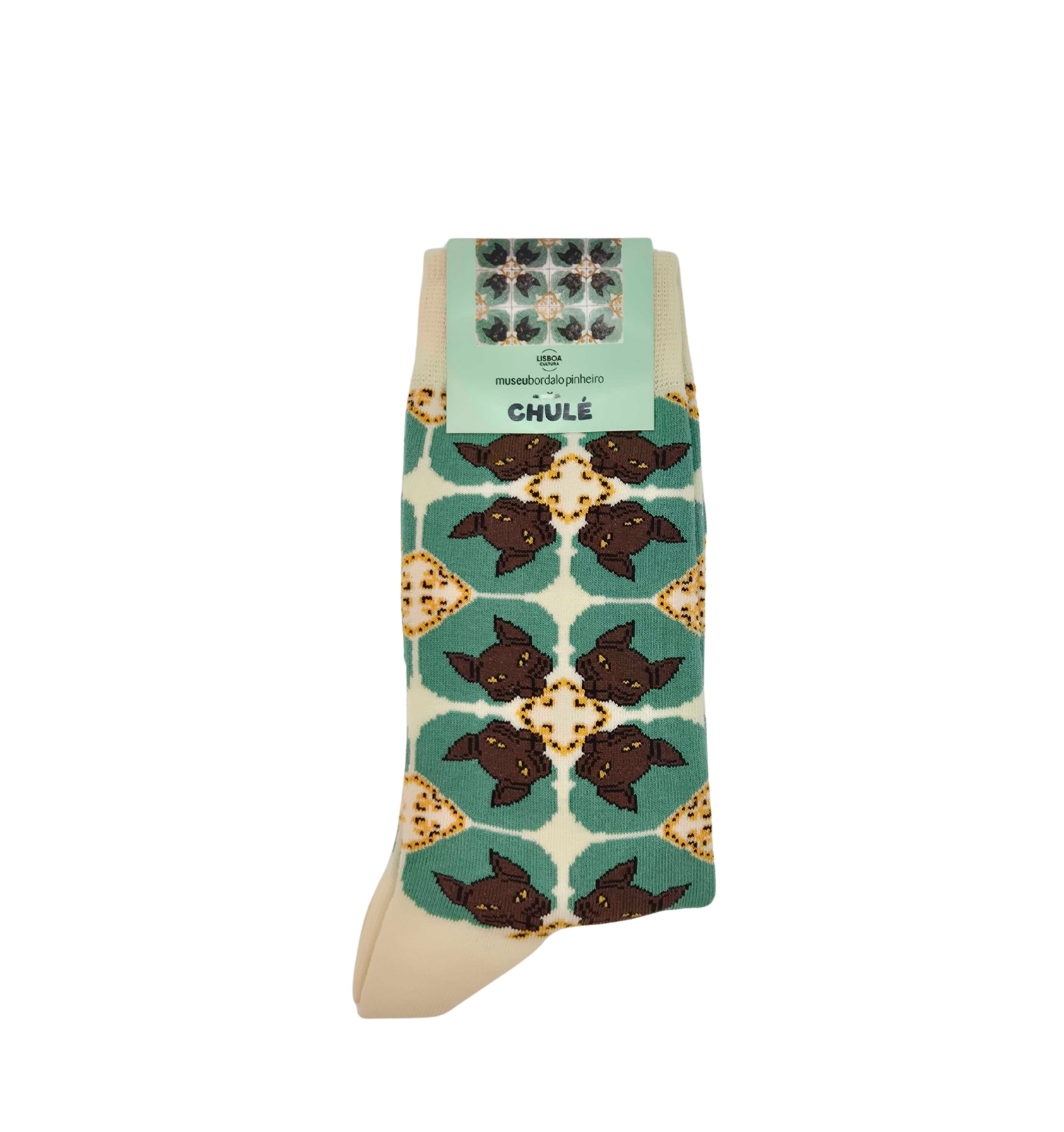 CHULÉ SOCKS – wholesale Strumpor - Unisex – Azulejo Katt1