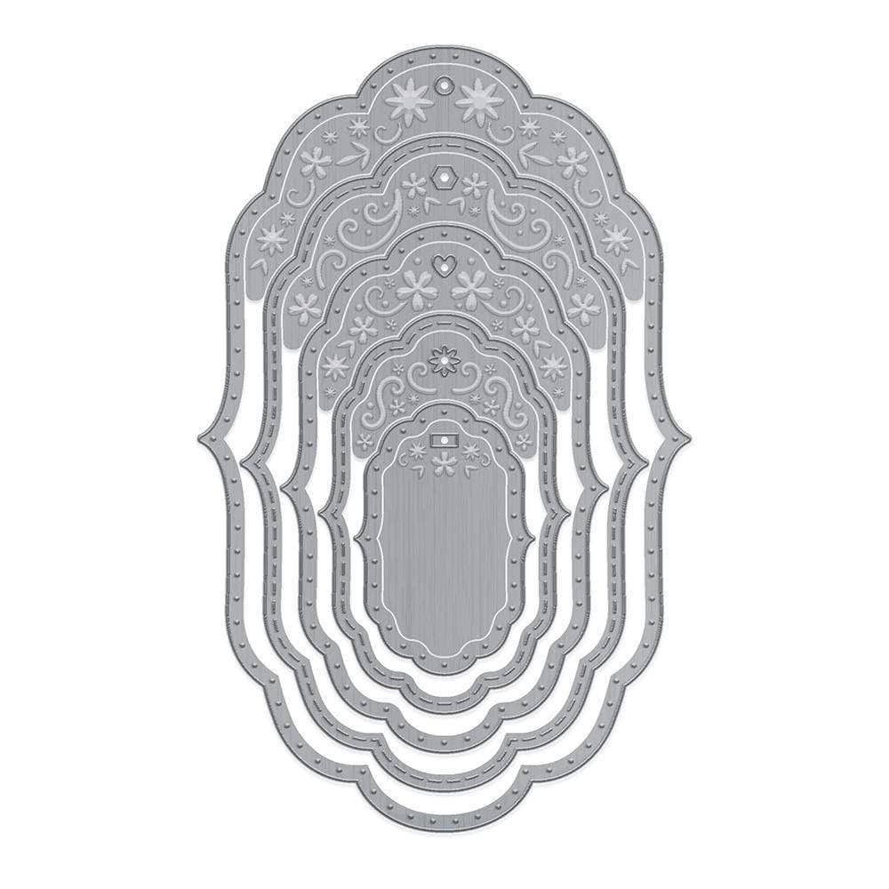 Tonic Studios – wholesale Hantverkstillbehör – Tonic Studios - Matrisset för vintagelager för ramlager - 4152E2