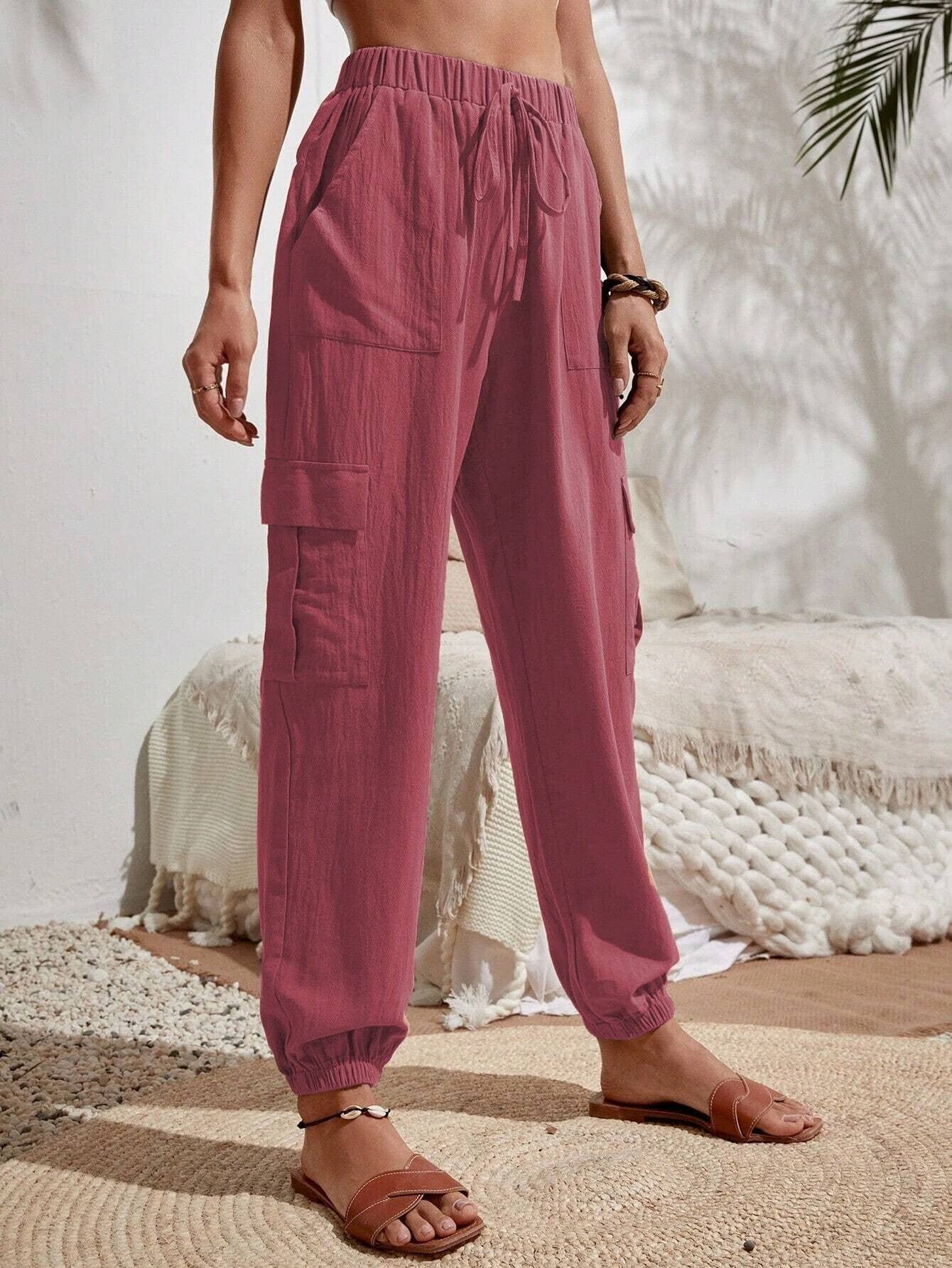 Rosa Clothing - Wholesale Pants - Women's - Pocket trousers cargo pants23