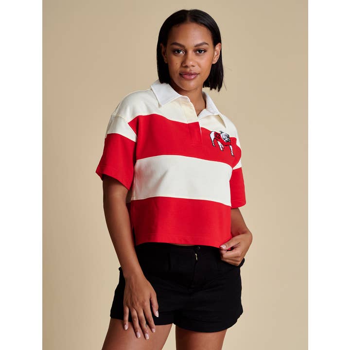 A Camisola de Rugby de Manga Curta | Geórgia por atacado de Stewart Simmons