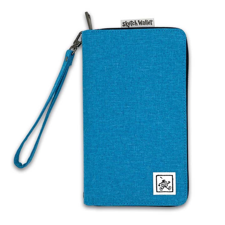 Inky's - Wholesale Wallet - Women's - Canvas Clutch Sketch Wallet
