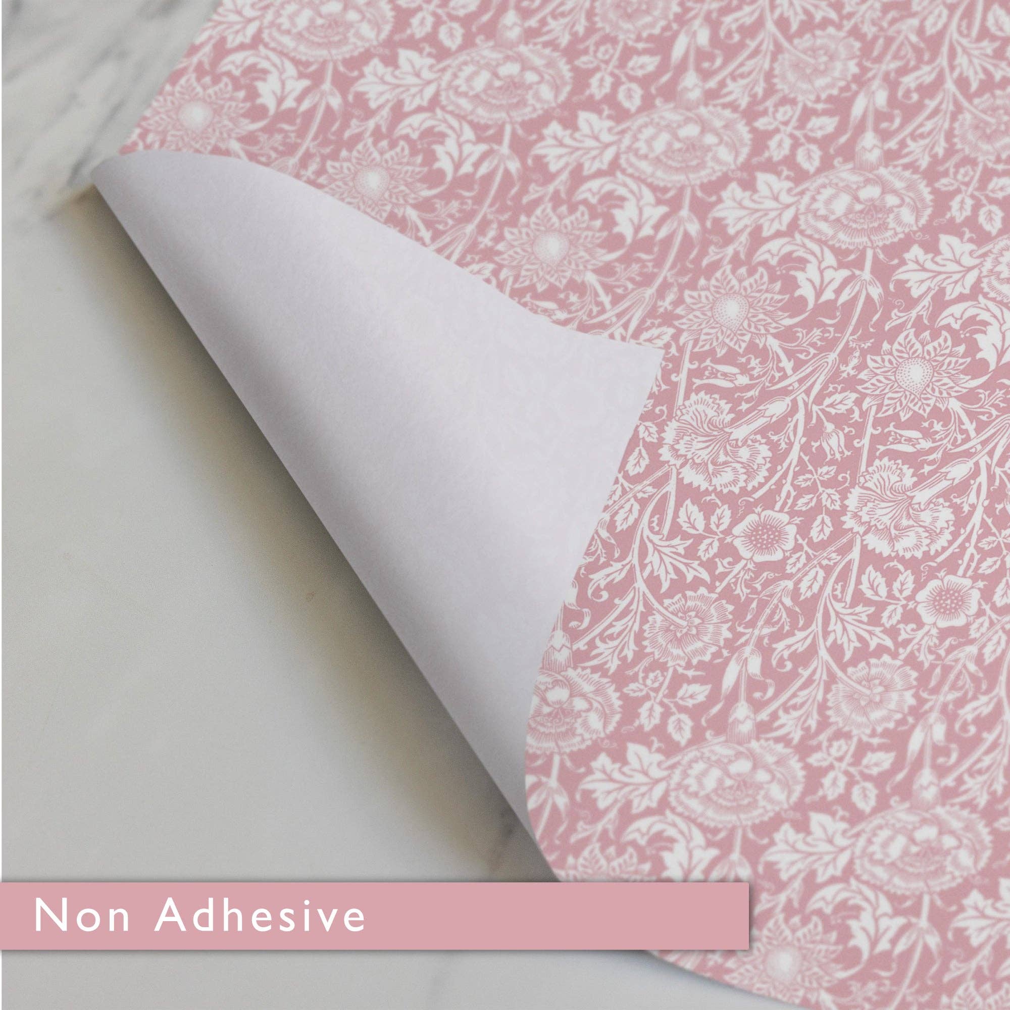 The Master Herbalist - Wholesale Drawer Liner - ROSE SCENTED Drawer Liners in PINK William Morris Design7