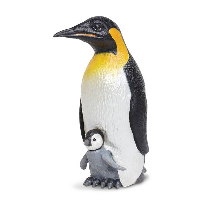 Emperor Penguin with Baby Figurine Toy for wholesale by Safari Ltd.