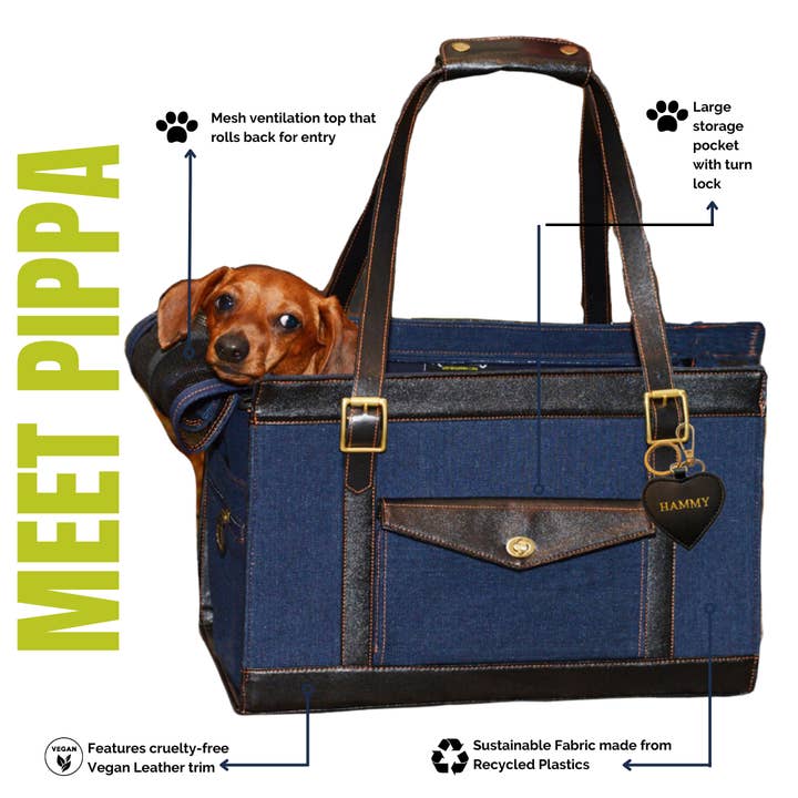 Pippa Pet Carrier for wholesale by A Pet with Paws® LLC
