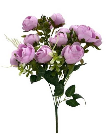 David Fischhoff Ltd – wholesale Artificial flowers – DF20163 - Six Assorted Rose Bud Bunch5