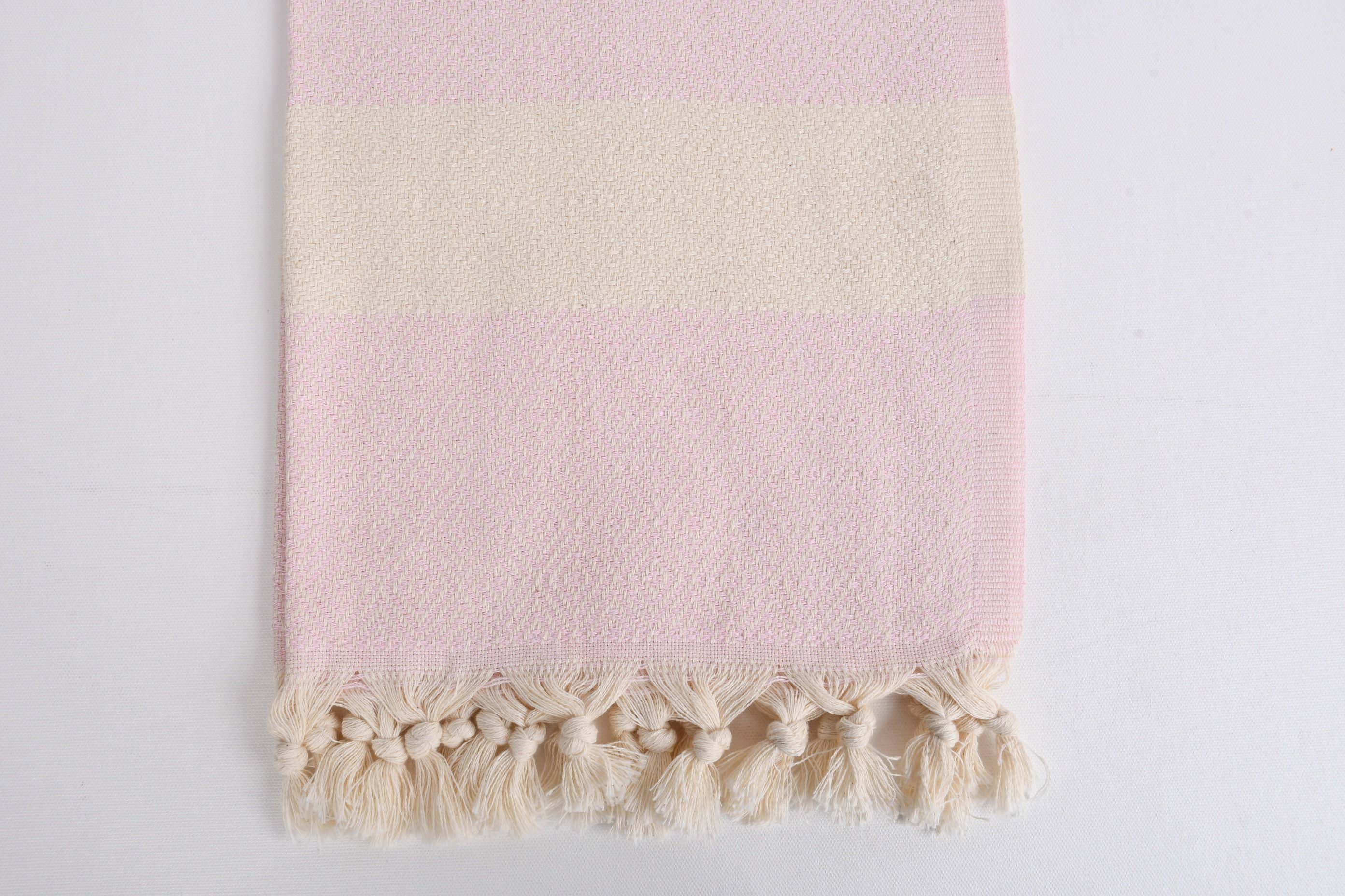 Organic Turkish Towels - Vente Essuie-mains - Serviette de main turque, élégant peshkir à motif diamant pour mariages3