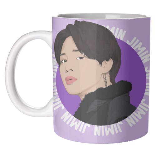 Mugs 'Park Jimin (BTS)' by Pink and Pip for wholesale by ART WOW (We Ship to the US with DHL)