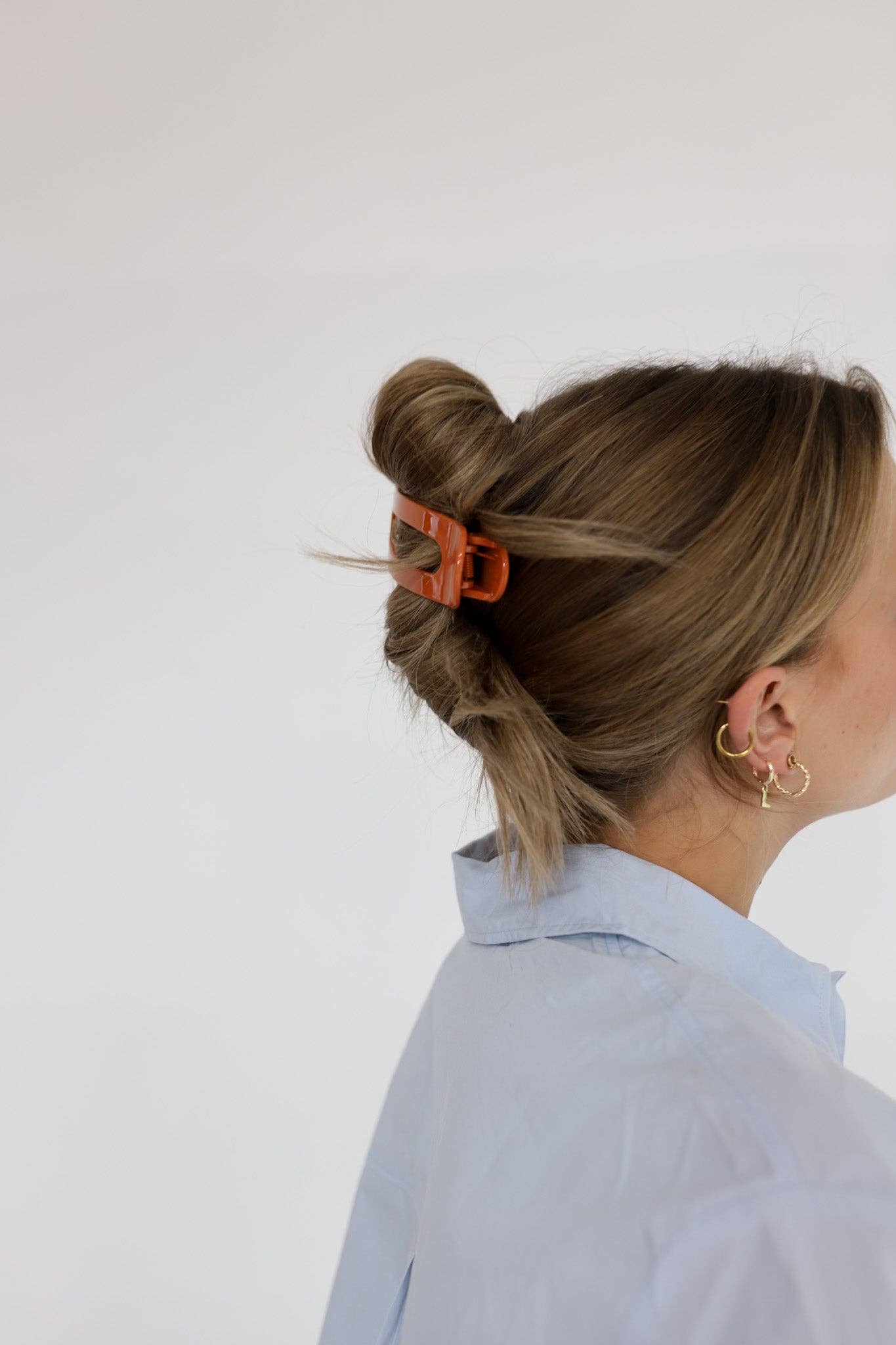 KAXI - Wholesale Hair Clip - Women's - OVERSIZED LAY DOWN CLAWS ( 33 COLORS )100