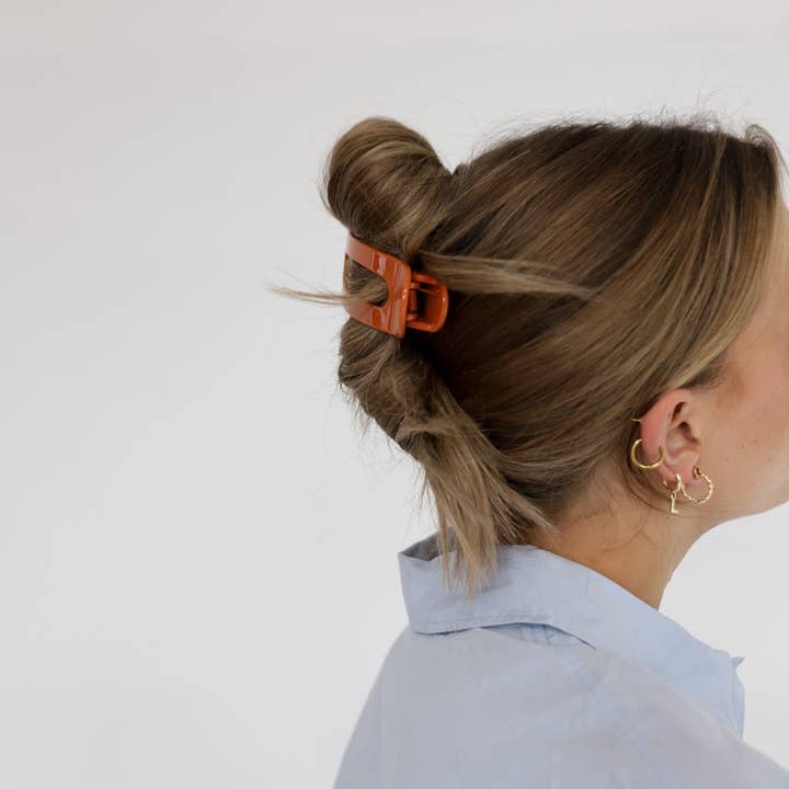 KAXI - Wholesale Hair Clip - Women's - OVERSIZED LAY DOWN CLAWS ( 33 COLORS )100