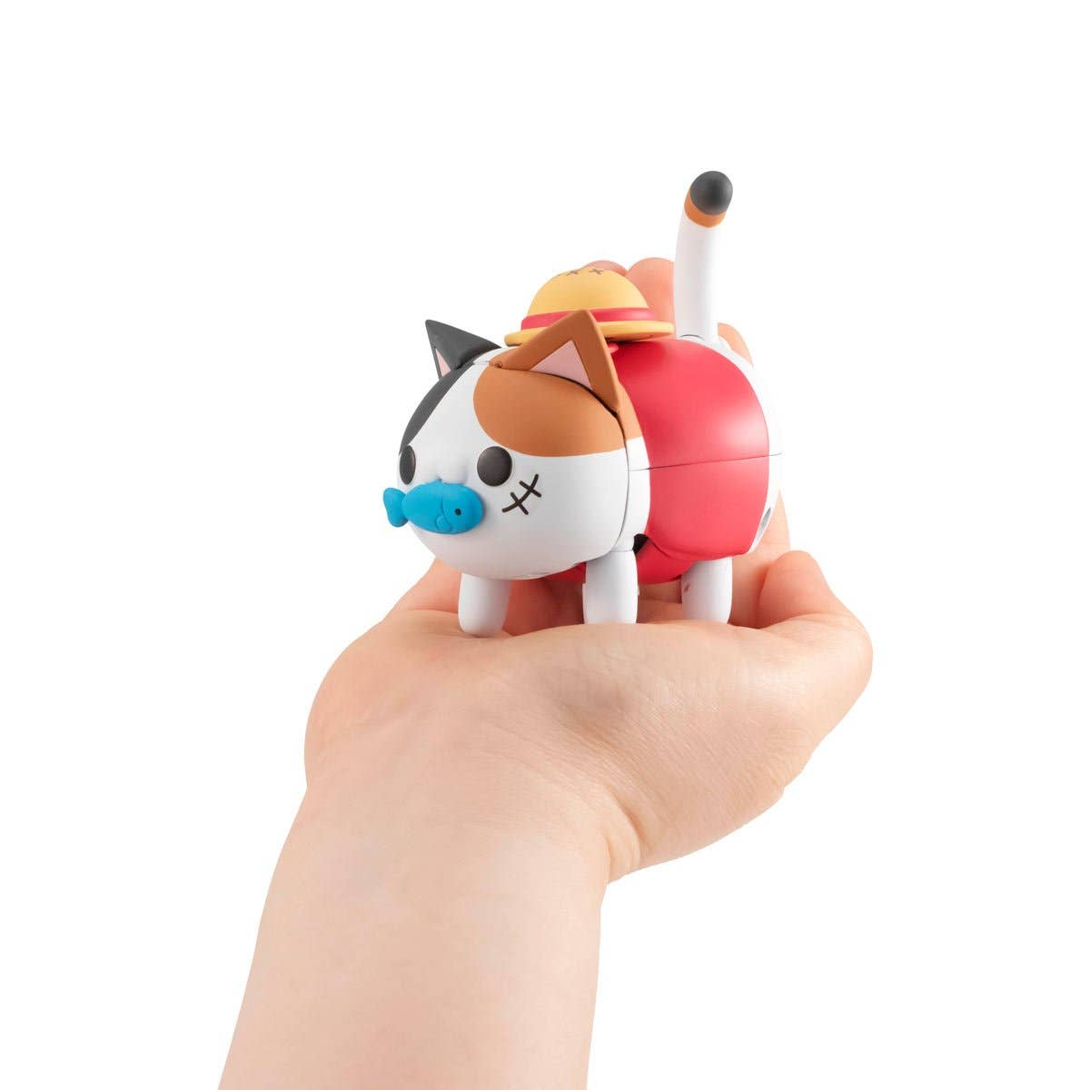 Entertainment Earth - Wholesale Figurine Toy - Kids - One Piece Tokotoko NyanPieceNyan Luffy Cat1