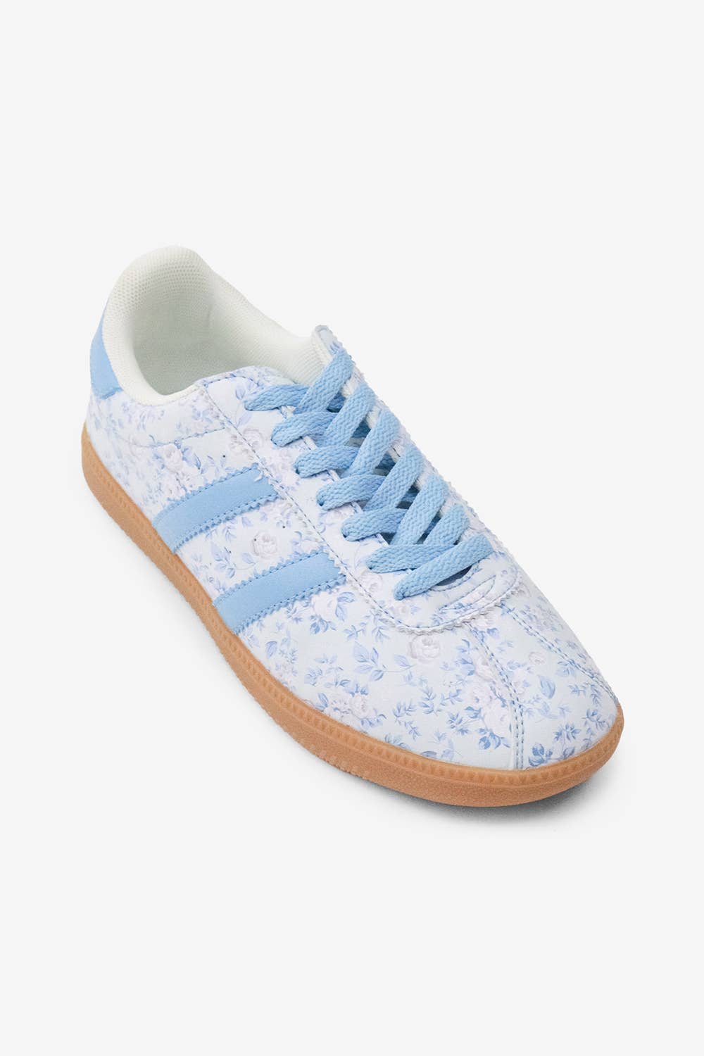 Lemonade Shoes – Engroshandel Lifestyle sneaker - Dame – EXPRESSO BEAN - [ÅBEN STØRRELSE] Blomstrede Sneakers - Hurtig Forsendelse ✈️15