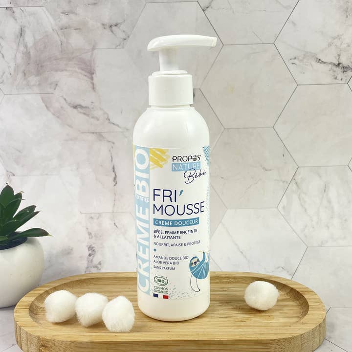 Organic Massage Oil Fri'mousse - For Babies - 200ml for wholesale by Propos'Nature