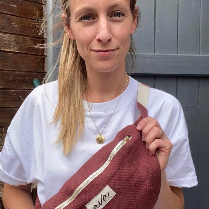 AVA Créations – Großhandel Bauchtasche – Damen – Gürteltasche aus französischem Leinen