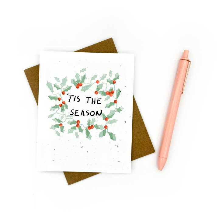 Cato & Company - Vendita all'ingrosso Biglietti di auguri di Natale - Tis La Season Card3