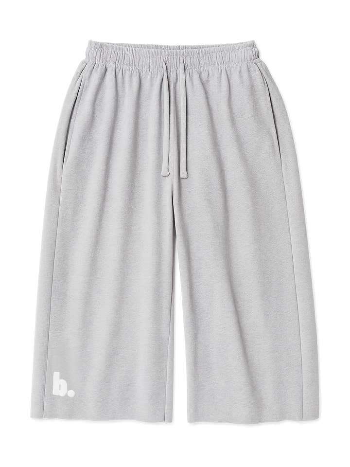 Cropped Sweat (gray) for wholesale by Babes