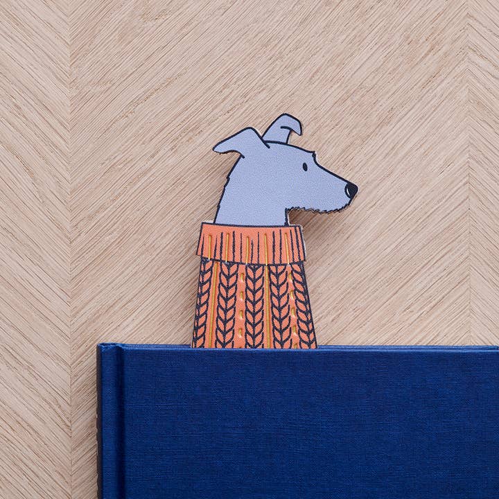 Marque-page - Lurcher Dog pour la vente par Sweet William Designs