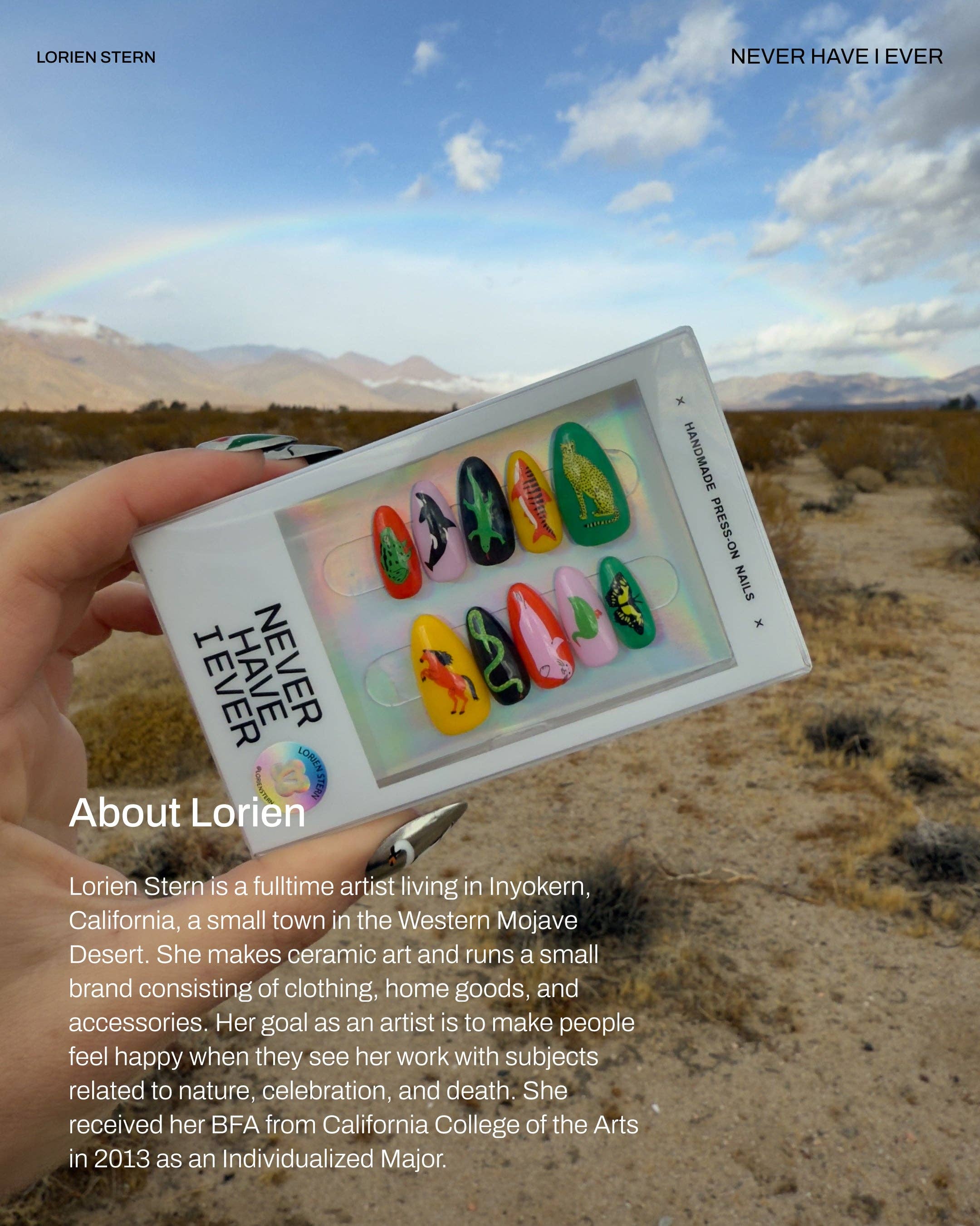 Never Have I Ever - Wholesale Press-On/Fake Nails - Animal Planet by Lorien Stern - Press-on Nails5