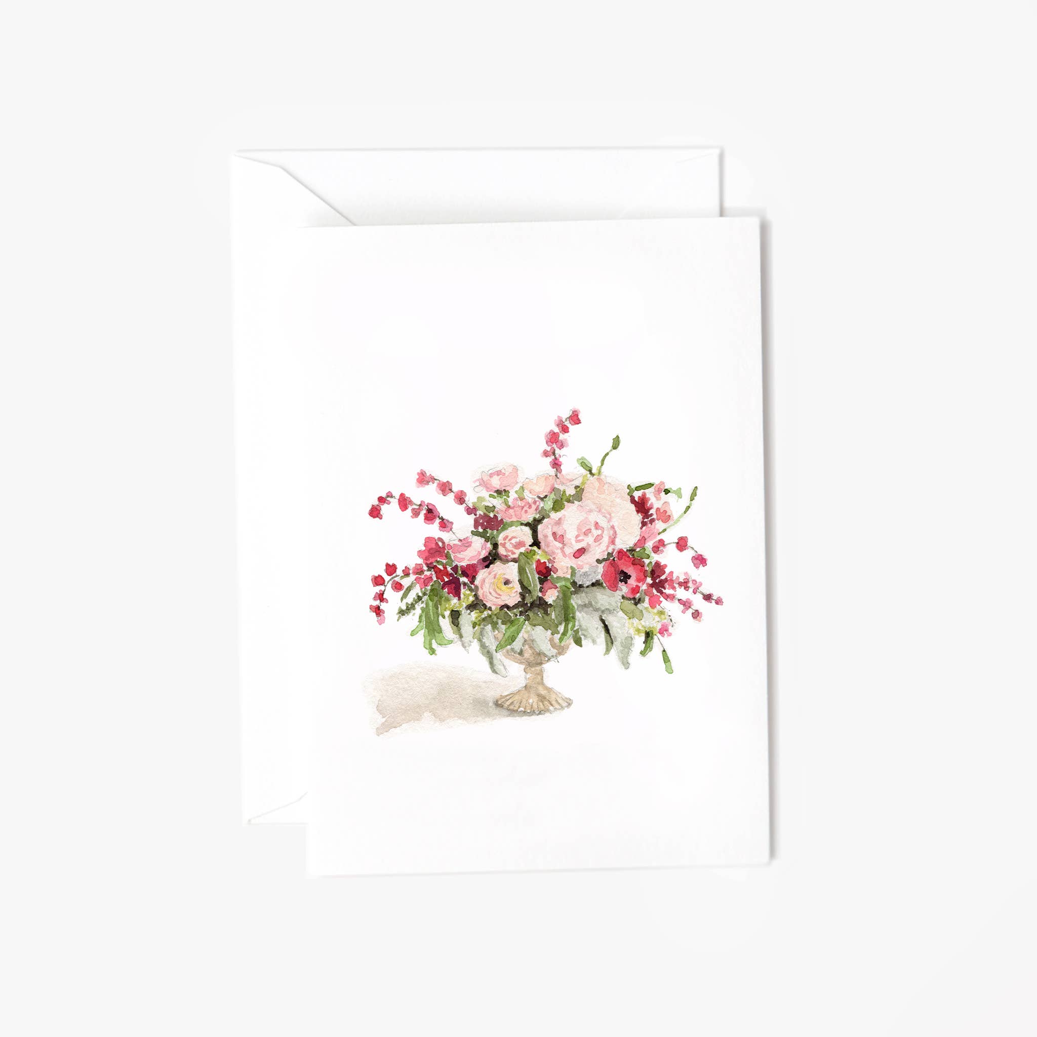 emily lex studio - Wholesale Stationery/Notecard Set - pink bouquet mini notecard