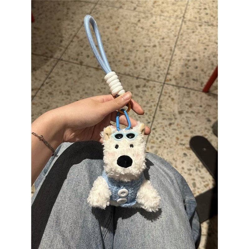 FurDecoration - Wholesale Keychain - Women's - Cute Plush Dog Keychain5