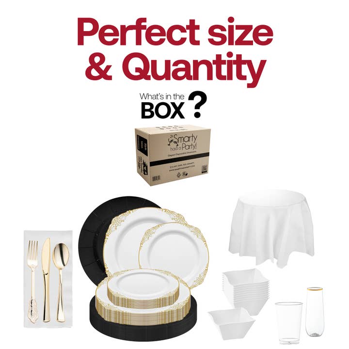 Smarty had a Party - Wholesale Tableware set - The Hollywood Hangover Package - 50 Sets3